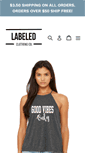 Mobile Screenshot of labeledclothingco.com